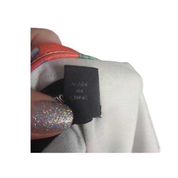 Iron Fist Hellwaiin Holiday Tropical Flamingo Skull Bodycon Dress Sz. Small - Picture 7 of 8